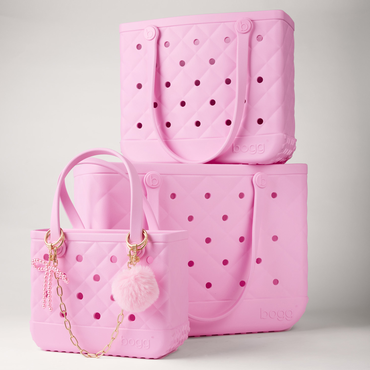 Bogg'd & Charmed - Pink Pearl Bow