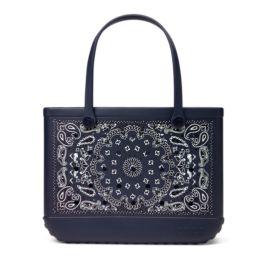 Original Bogg Bag - Bandana Navy Me Crazy