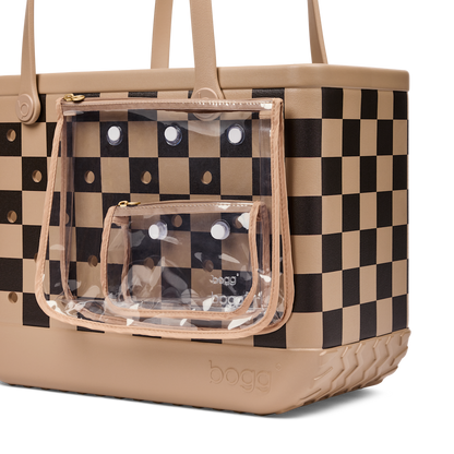 Original Bogg Bag - Checkered Camel/ Hot Cocoa