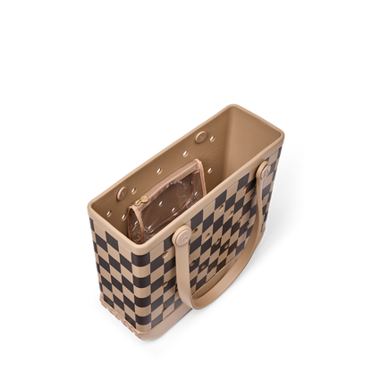 Baby Bogg Bag - Checkered Camel/ Hot Cocoa