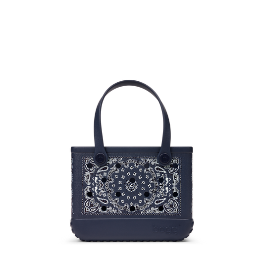 Bitty Bogg Bag - Bandana Navy Me Crazy