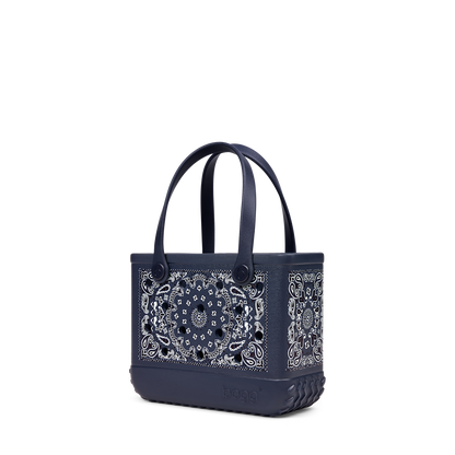 Bitty Bogg Bag - Bandana Navy Me Crazy