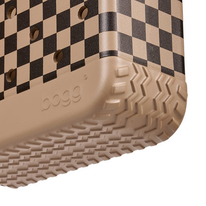 Bitty Bogg Bag - Checkered Camel/ Hot Cocoa