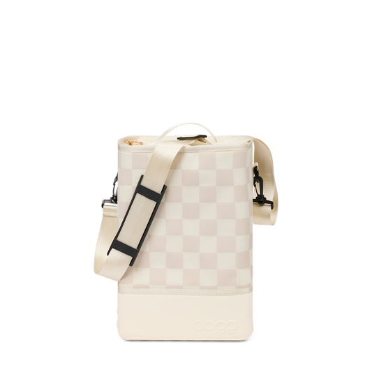 Bogg Brrr Half Cooler - Checkered Coconut/ Mushroom