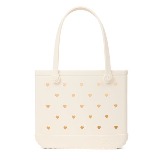 Baby Bogg Bag - Cut Out Heart Coconut