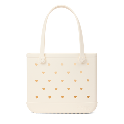Baby Bogg Bag - Cut Out Heart Coconut