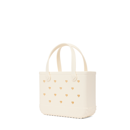 Bitty Bogg Bag - Cut Out Heart Coconut