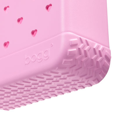 Bitty Bogg Bag - Cut Out Heart Pink Taffy