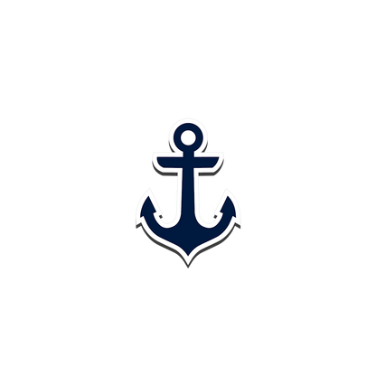 Bogg Bit - Navy Anchor