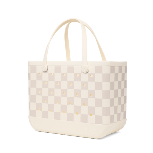 Original Bogg Bag - Checkered Coconut/Mushroom