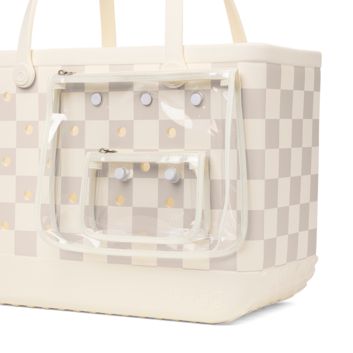 Original Bogg Bag - Checkered Coconut/Mushroom