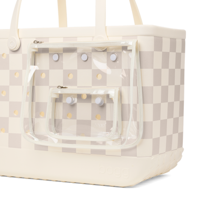 Original Bogg Bag - Checkered Coconut/Mushroom