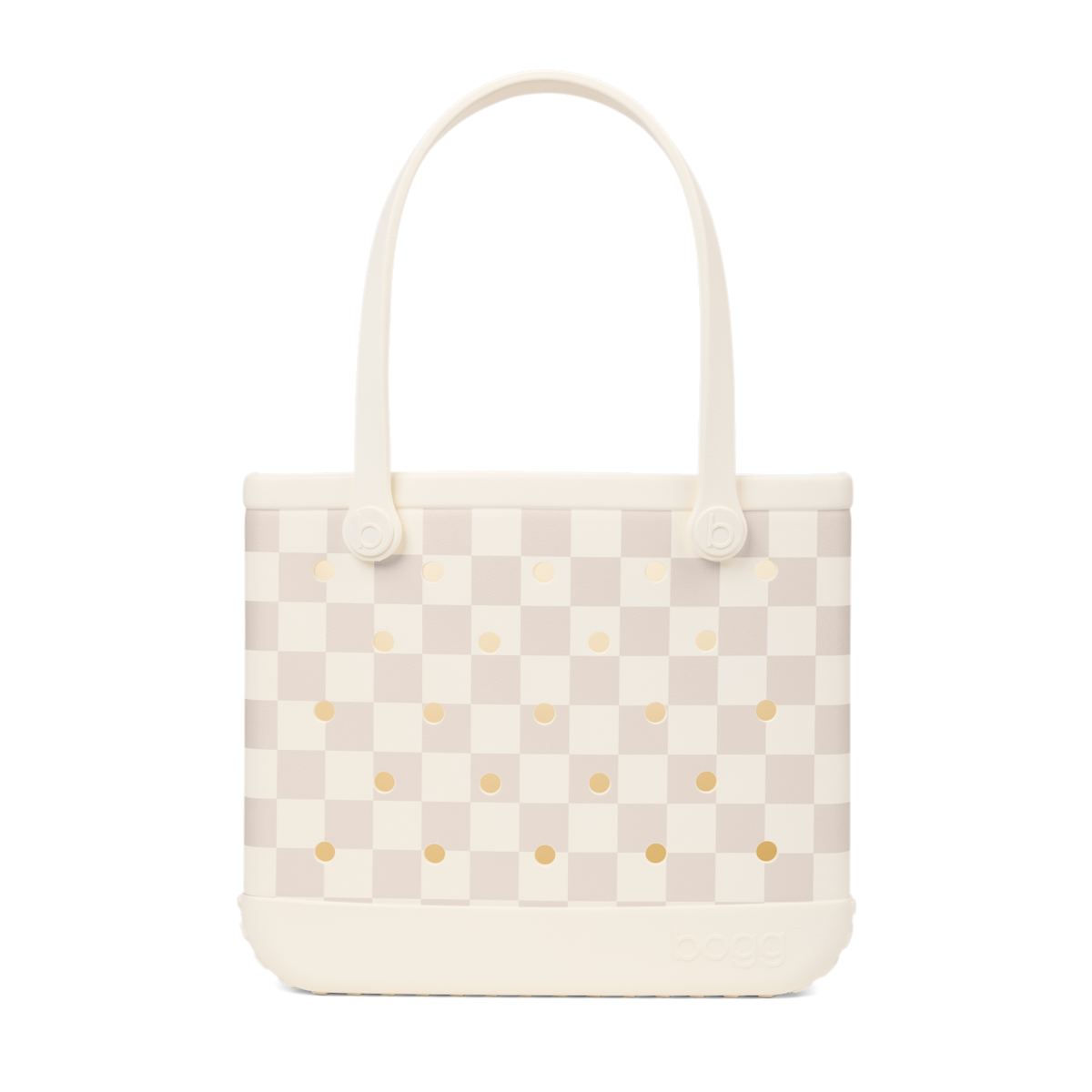 Baby Bogg Bag - Checkered Coconut/Mushroom