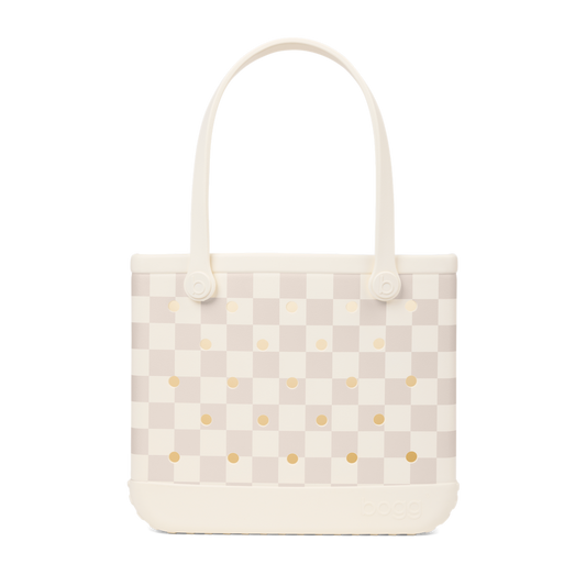 Baby Bogg Bag - Checkered Coconut/Mushroom
