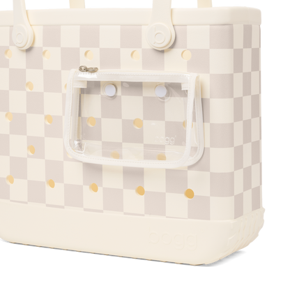 Baby Bogg Bag - Checkered Coconut/Mushroom