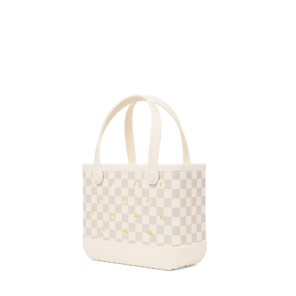 Bitty Bogg Bag - Checkered Coconut/Mushroom