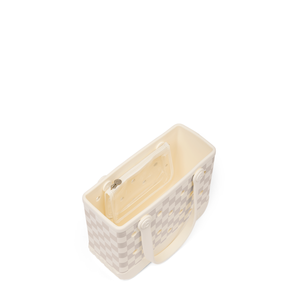 Bitty Bogg Bag - Checkered Coconut/Mushroom