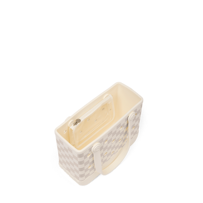 Bitty Bogg Bag - Checkered Coconut/Mushroom