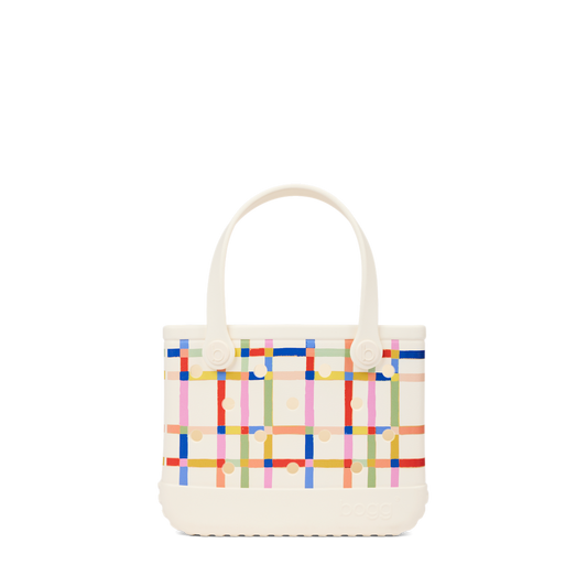 Bitty Bogg Bag -  Red, White and Plaid