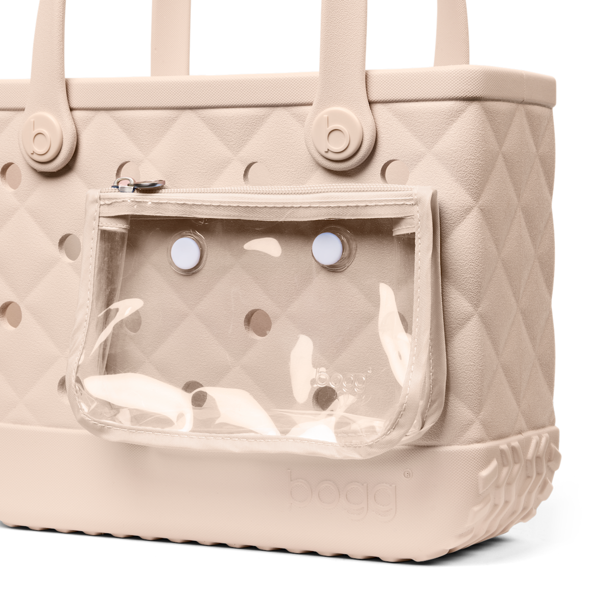Bitty Bogg Bag - Quilted Freshly Pressed Linen