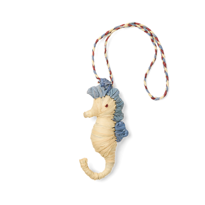 Bogg'd & Charmed  - Raffia Seahorse