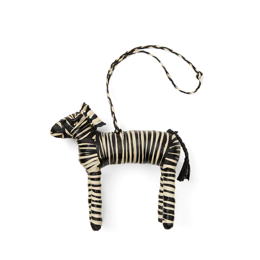 Bogg'd & Charmed  - Raffia Zebra