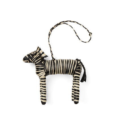 Bogg'd & Charmed  - Raffia Zebra