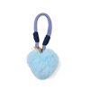 Blue Heart Pouf