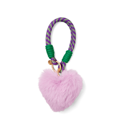 Bogg'd & Charmed  - Purple Heart Pouf