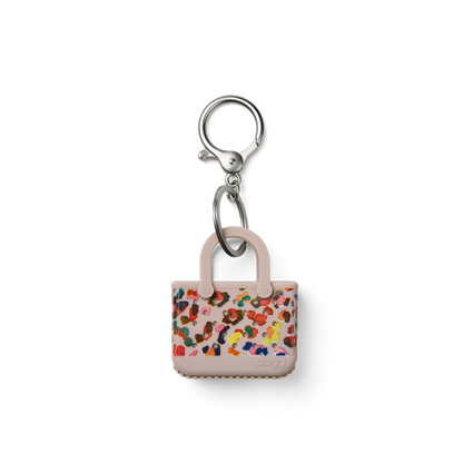Tiny Tote Keychain - Neon Jungle
