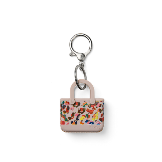 Tiny Tote Keychain - Neon Jungle
